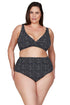 Artesands Zig Zag ROUCHED SIDE HIGH WAIST PANT